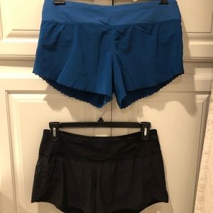 Lulu lemon 🍋 shorts, both size 8